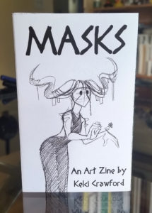 masks art zine