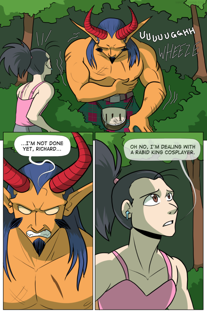 vanita and the demon king transgender fantasy webcomic page 5
