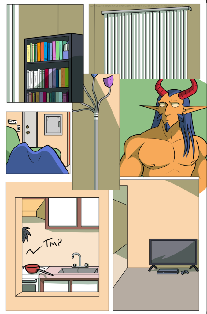 vanita and the demon king transgender fantasy webcomic page 22