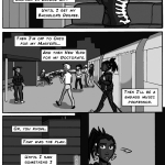 charlie and clow supernatural action webcomic page 2