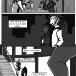 charlie and clow black and white webcomic page 8
