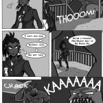 charlie and clow black and white webcomic page 11