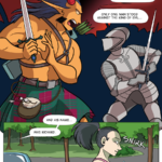 vanita and the demon king transgender fantasy webcomic page 1