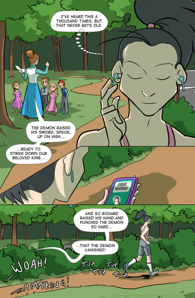 vanita and the demon king transgender fantasy webcomic page 2