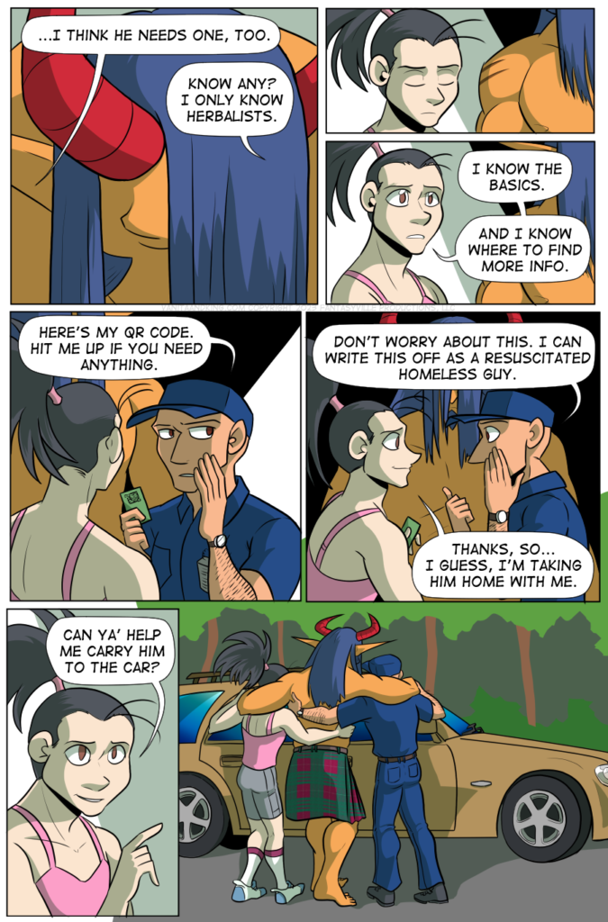 vanita and the demon king transgender fantasy webcomic page 15